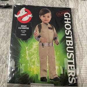 Baby ghostbuster costume